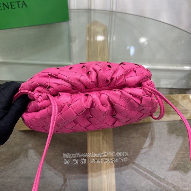 Bottega veneta高端女包 98061 寶緹嘉升級版小號編織雲朵包 BV經典款純手工編織羔羊皮女包  gxz1179